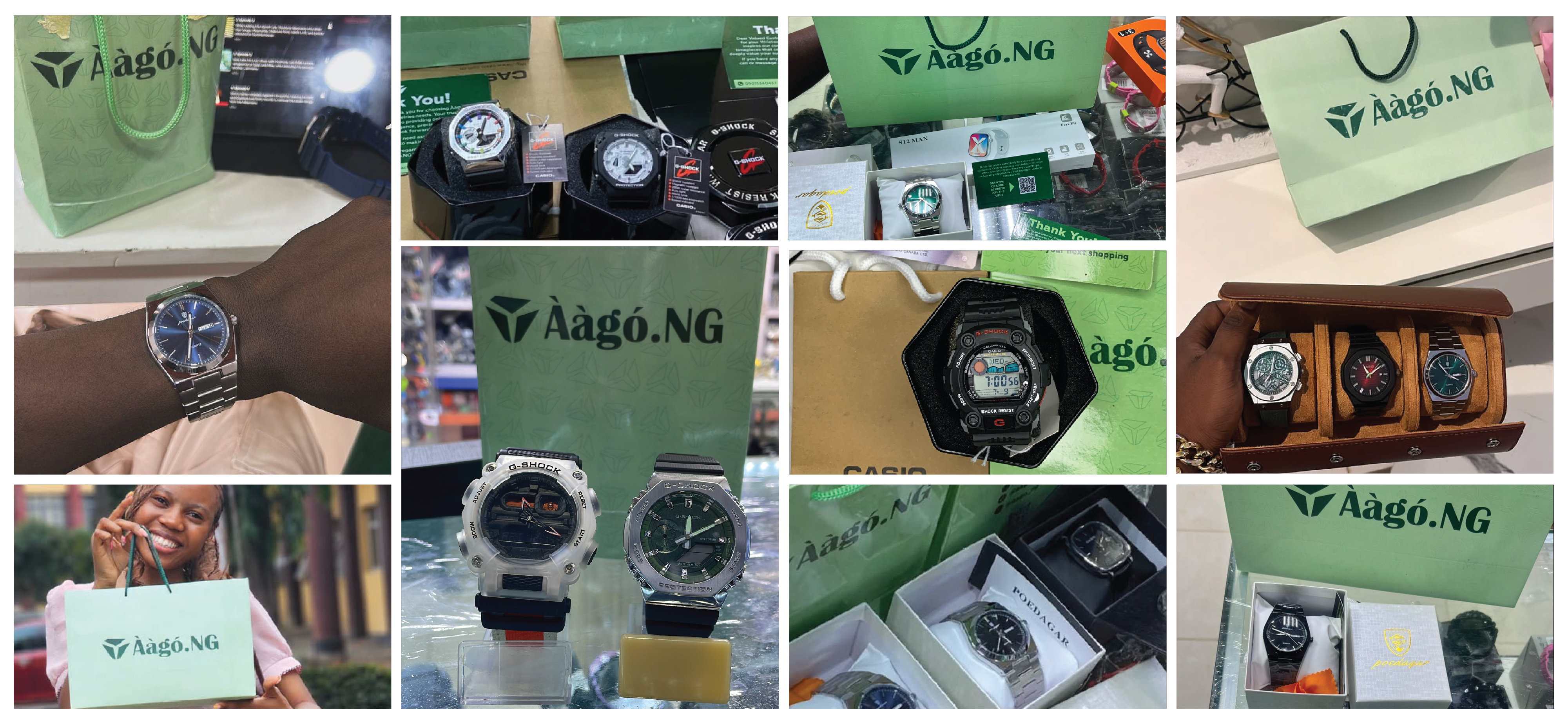 Ààgó.NG watch collection